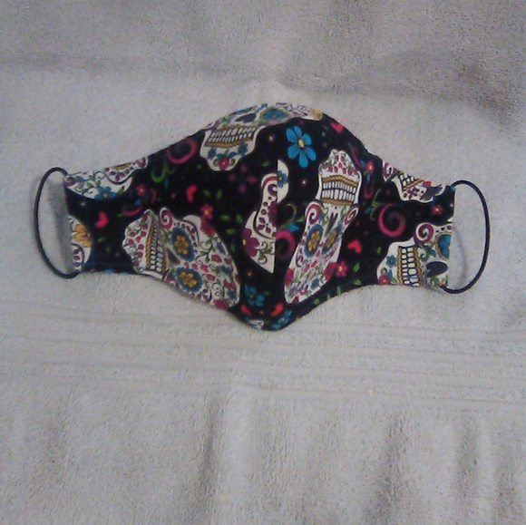 Hand Crafted Other - 2-Día de los Muertos Face Mask